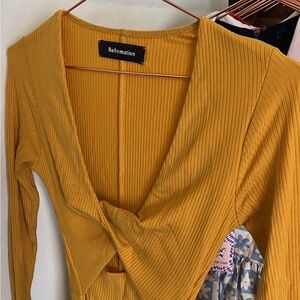 Reformation Knit midi dress